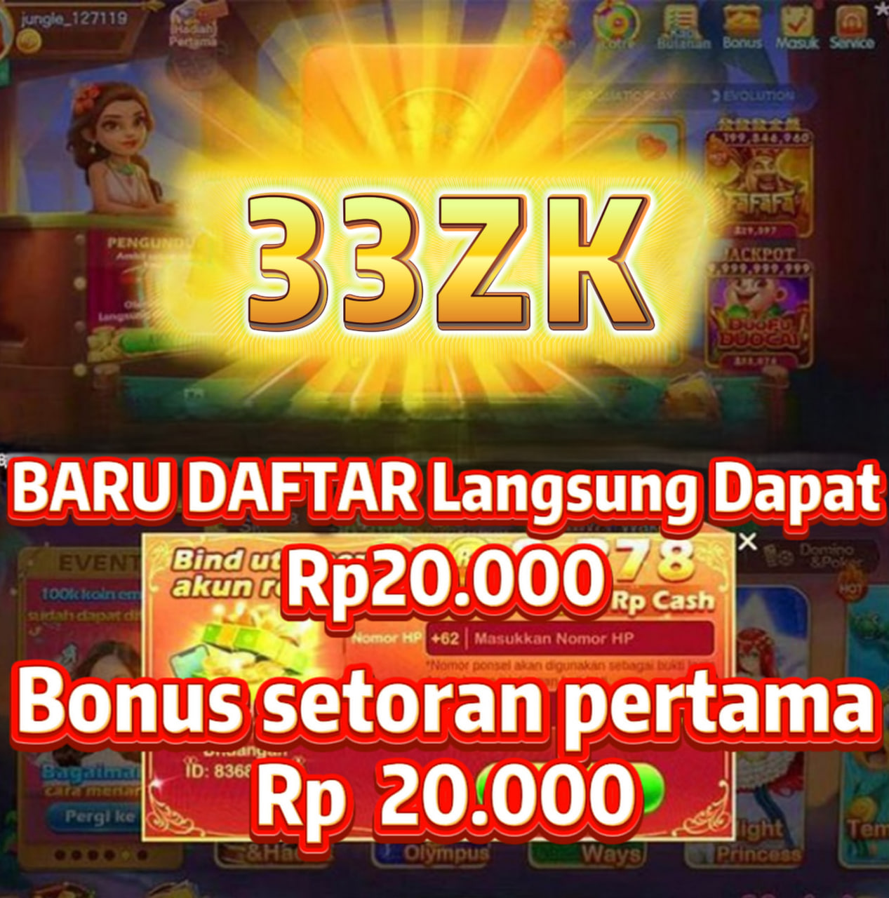 33ZK - Dowdload & Install Aplikasi Slot Asli Minimal Bet 400 Perak