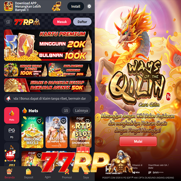 77RP - Platform Game Online dengan Beragam Pilihan Permainan Seru