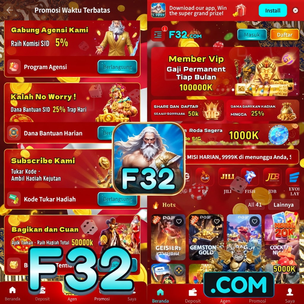 F32 - Daftar Game Online dengan Pilihan Slot yang Beragam