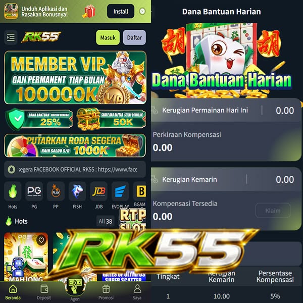 RP55 - Game Slot Online dengan Beragam Tema dan Fitur Bonus