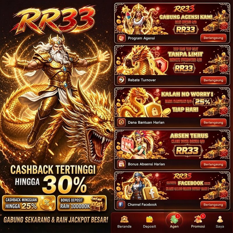 RR33 - Situs Slot Online Resmi dengan Akses Daftar dan Login