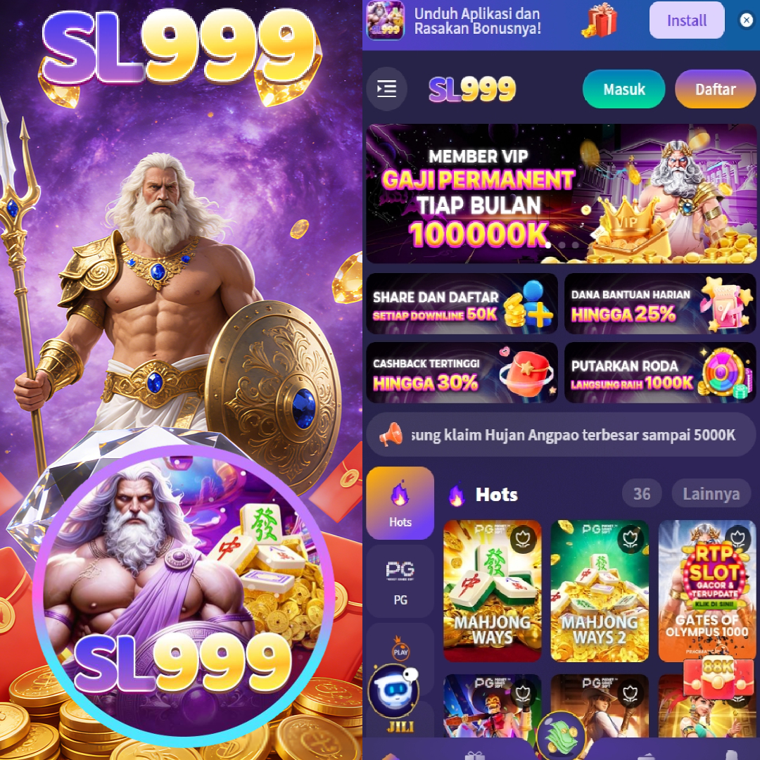 SL999 - Platform Game Online dengan Beragam Pilihan Permainan Seru